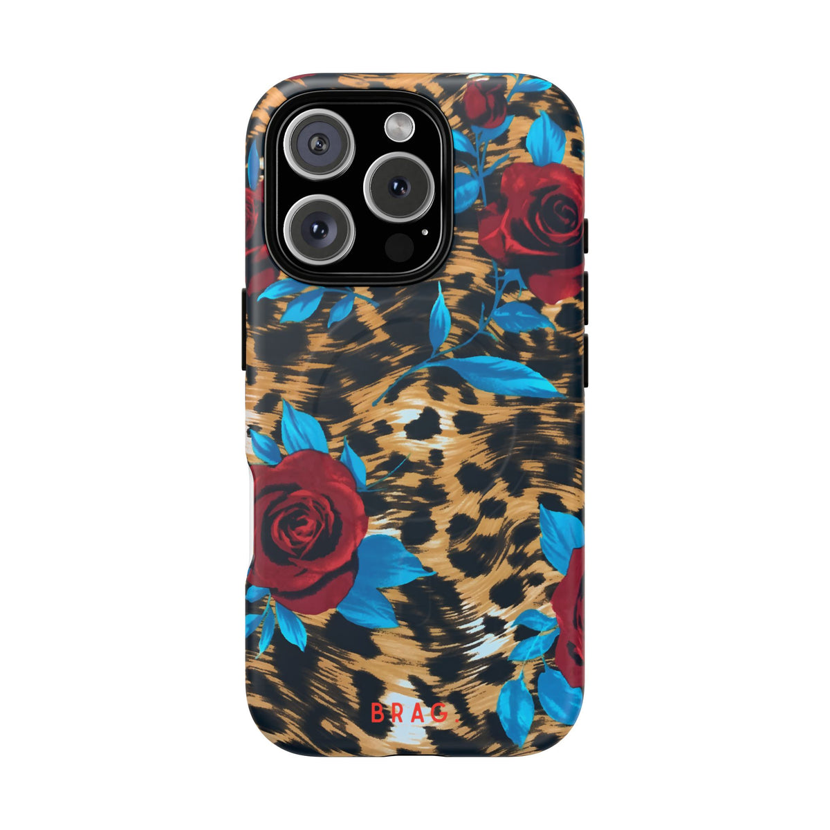 Wild Rose MagSafe Tough Phone Case — Magnetic Protective Cover