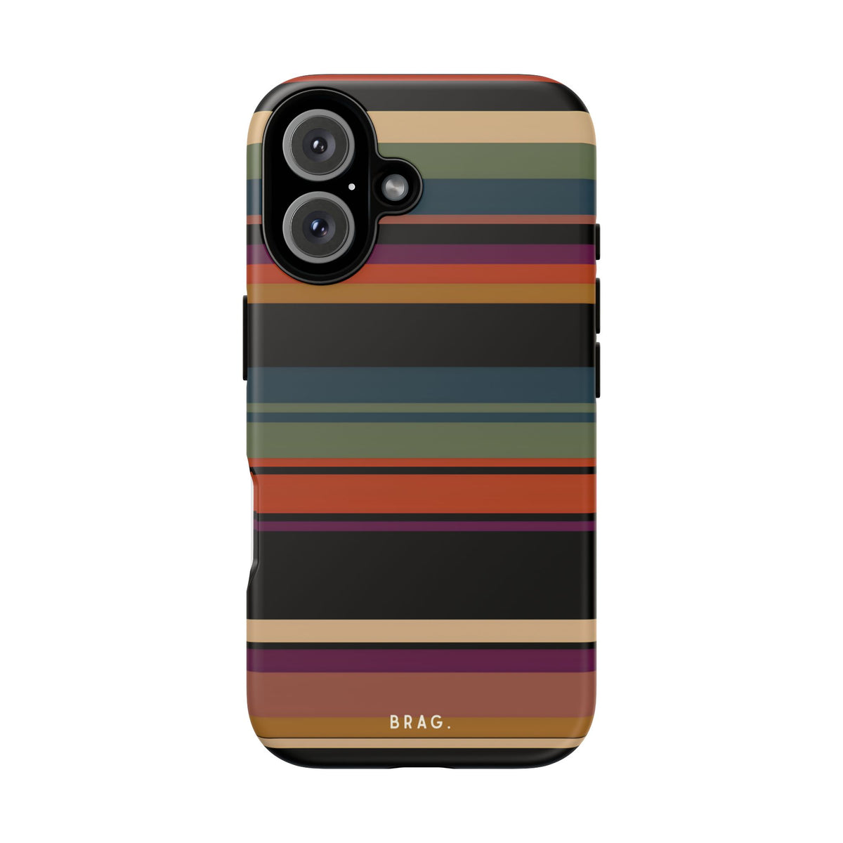 Market Stripe Tough Phone Case – Shockproof Protective iPhone Cover