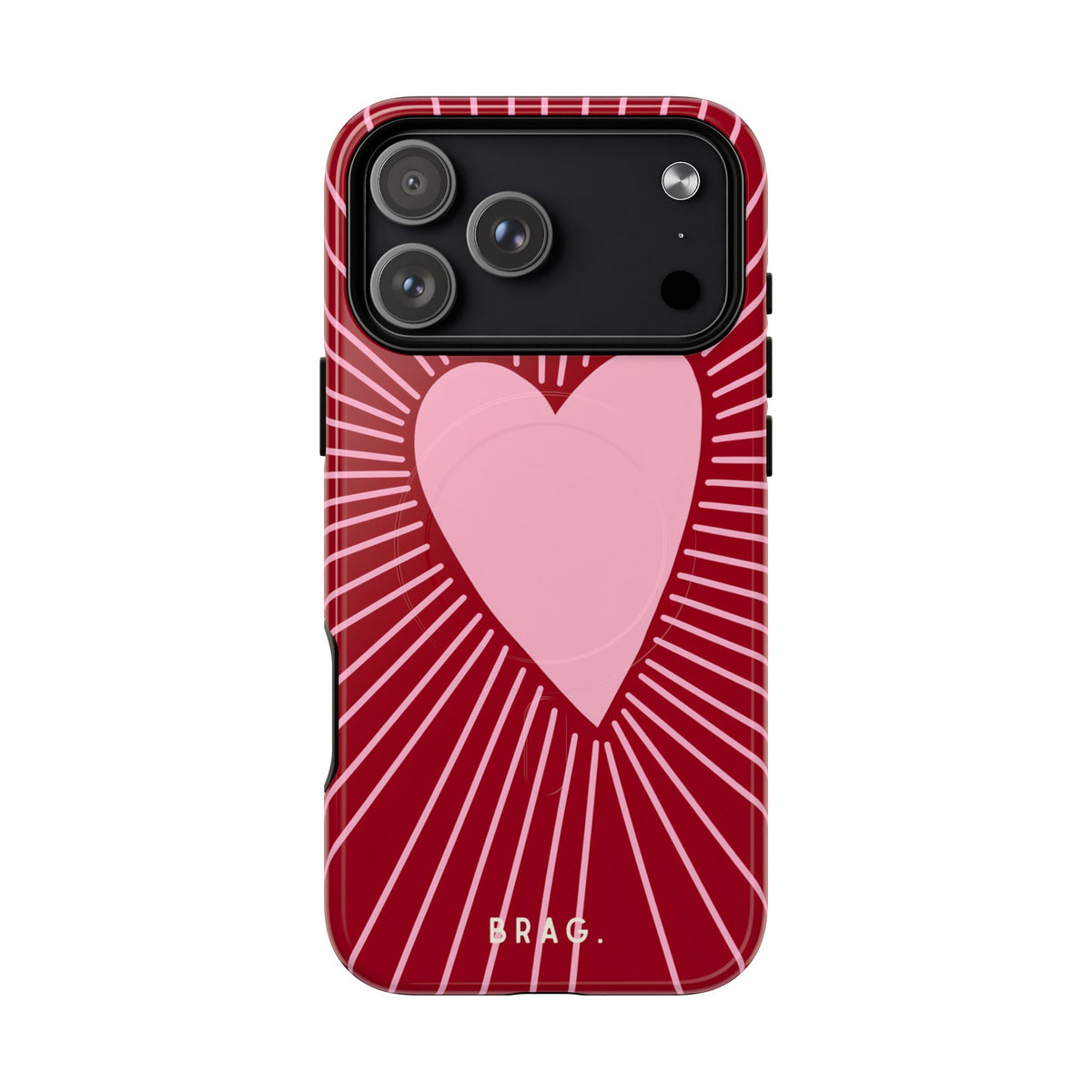 Heart Rush MagSafe Tough Phone Case — Magnetic Protective Cover