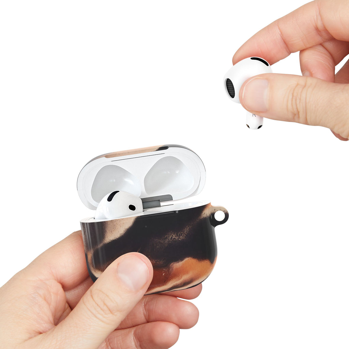 Gold Leaf AirPod Case – Slim Protective Charging Case