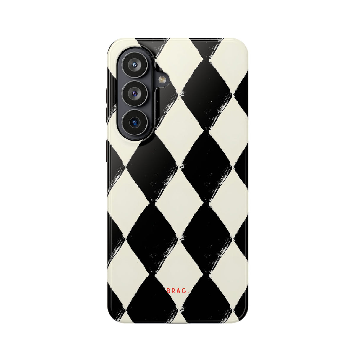 Ivory Harlequin Magnetic Impact-Resistant Phone Case