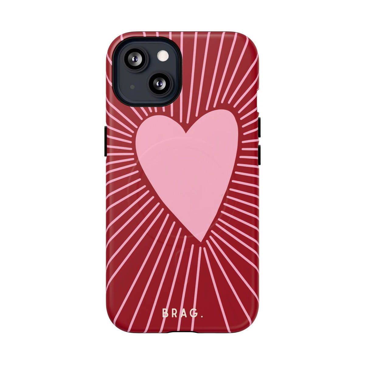 Heart Rush MagSafe Tough Phone Case — Magnetic Protective Cover