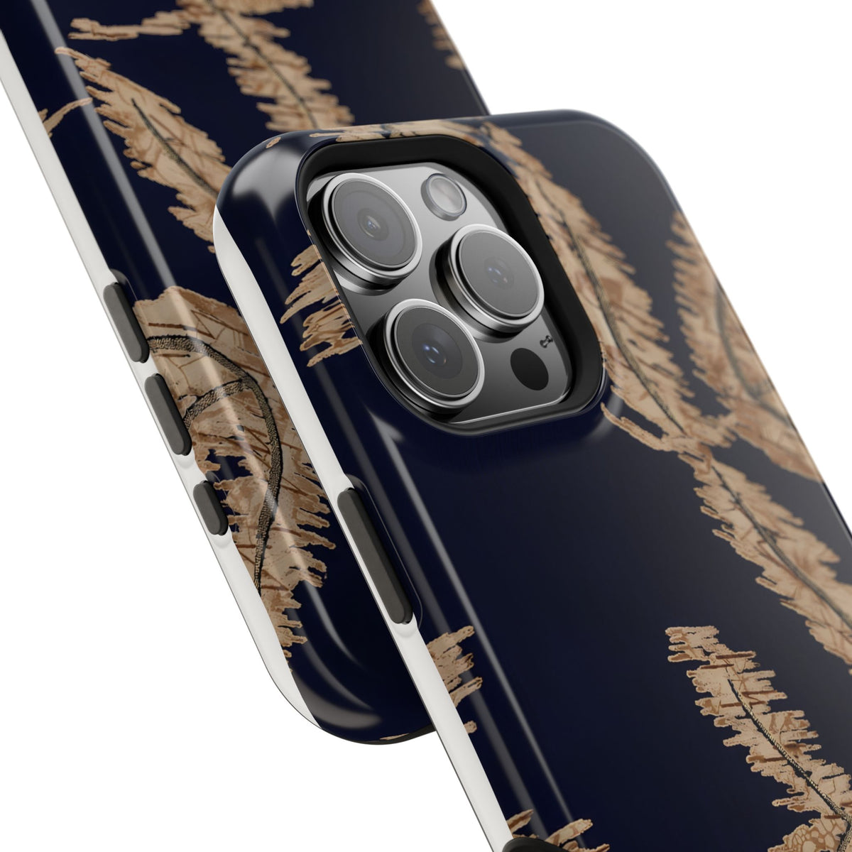 Golden Fern Magnetic Impact-Resistant Phone Case