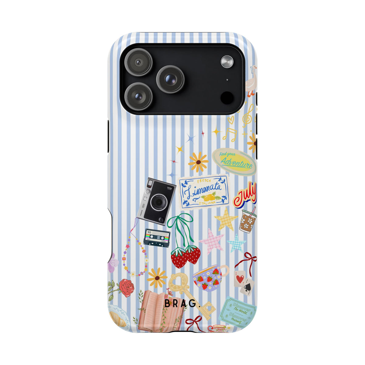Travel Girl Magnetic Impact-Resistant Phone Case