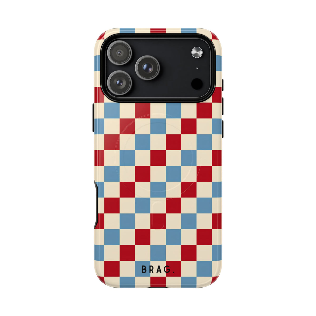 Riviera Tiles MagSafe Tough Phone Case — Magnetic Protective Cover