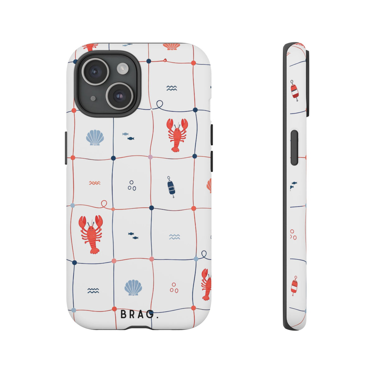 Lobster Cafe Tough Phone Case – Shockproof Protective iPhone Cover