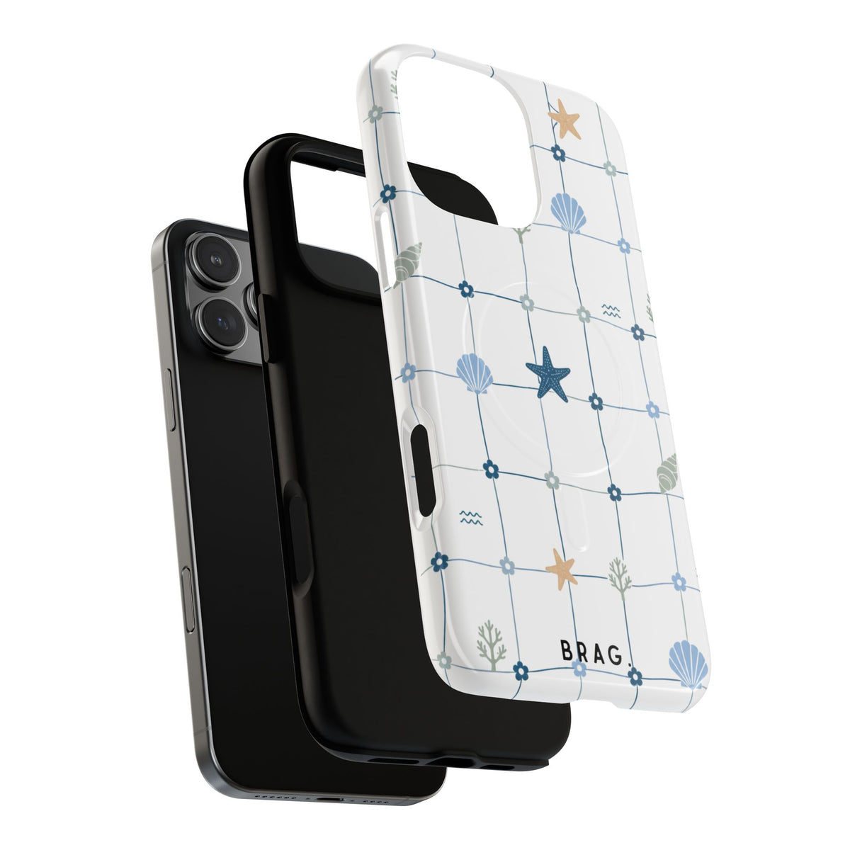 Sea Sun Sand MagSafe Tough Phone Case — Magnetic Protective Cover