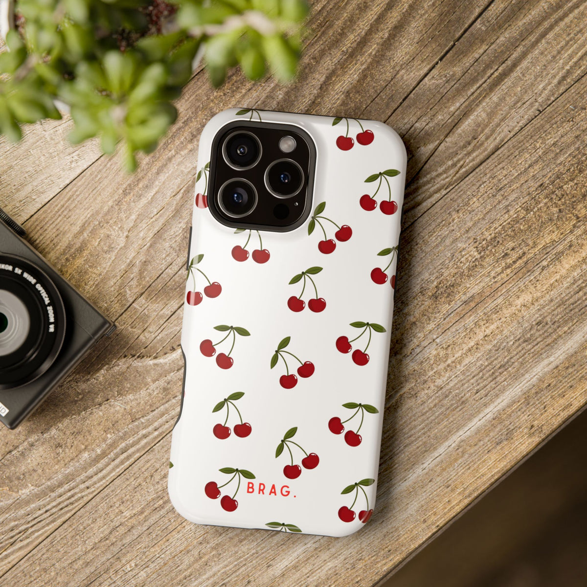 Cherry Pie Magnetic Impact-Resistant Phone Case