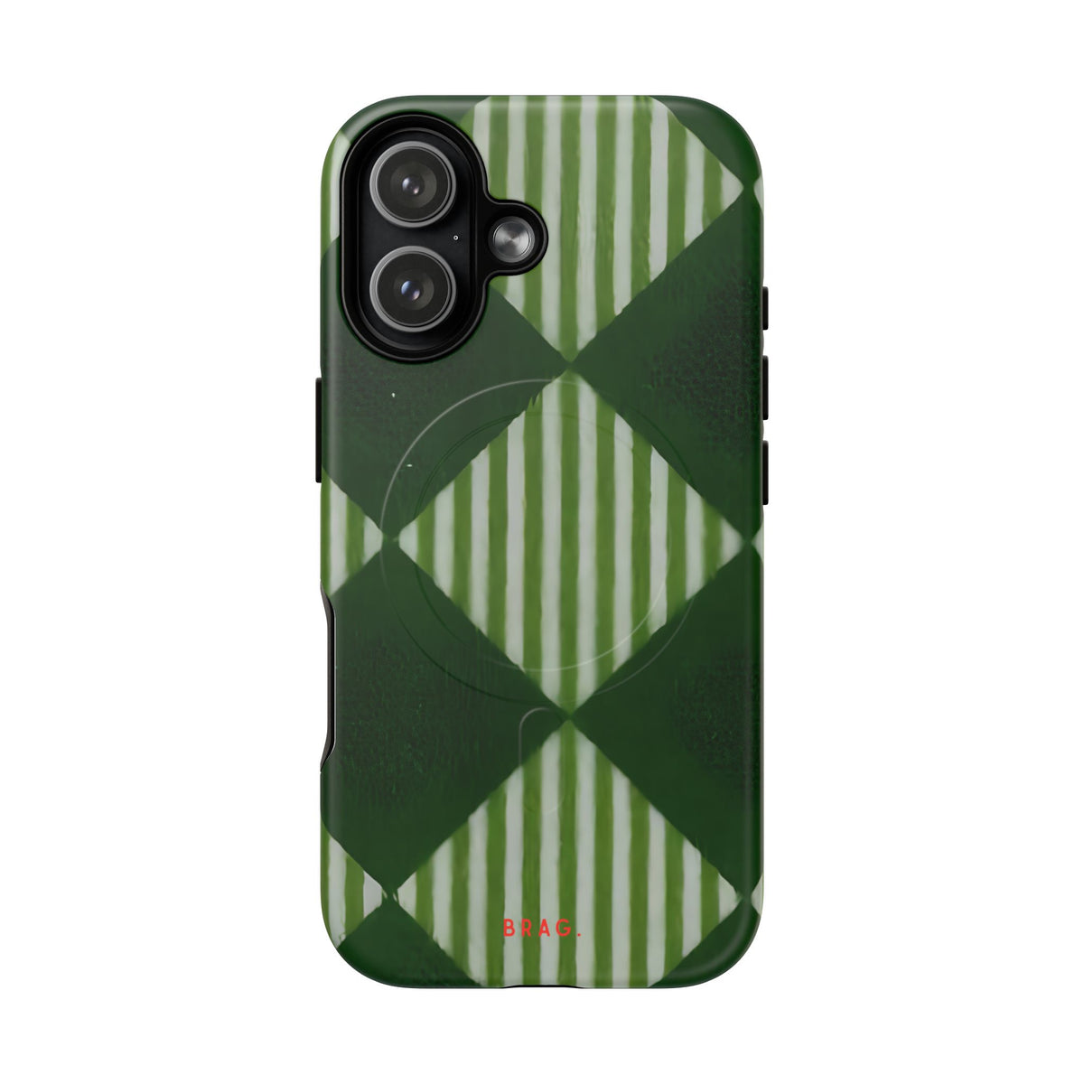 Woven Pattern MagSafe Tough Phone Case — Magnetic Protective Cover