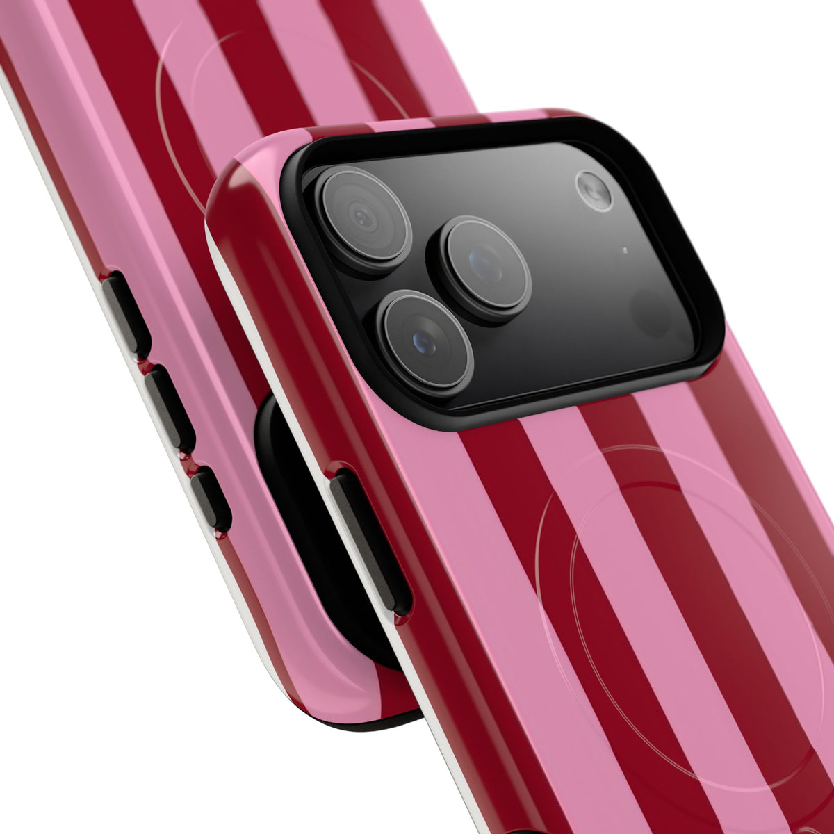Candy Cane MagSafe Tough Phone Case — Magnetic Protective Cover