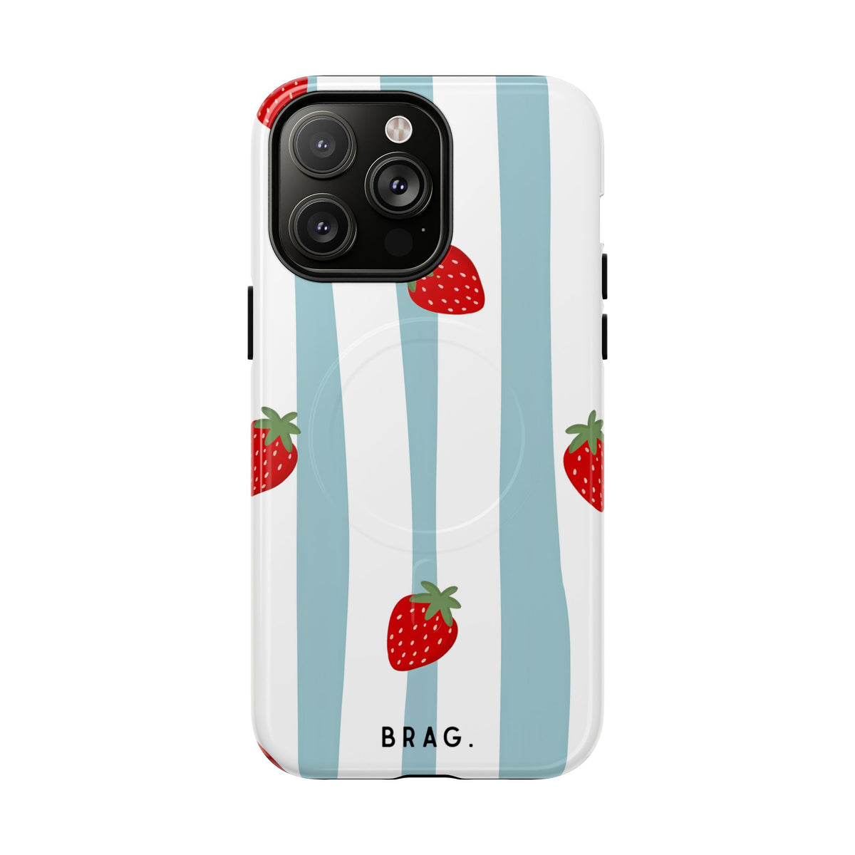 Berry Bloom MagSafe Tough Phone Case — Magnetic Protective Cover