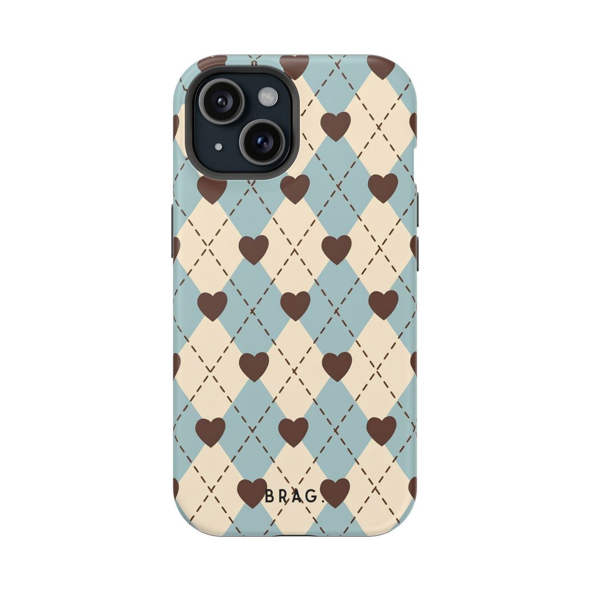Sweetheart Plaid Magnetic Impact-Resistant Phone Case