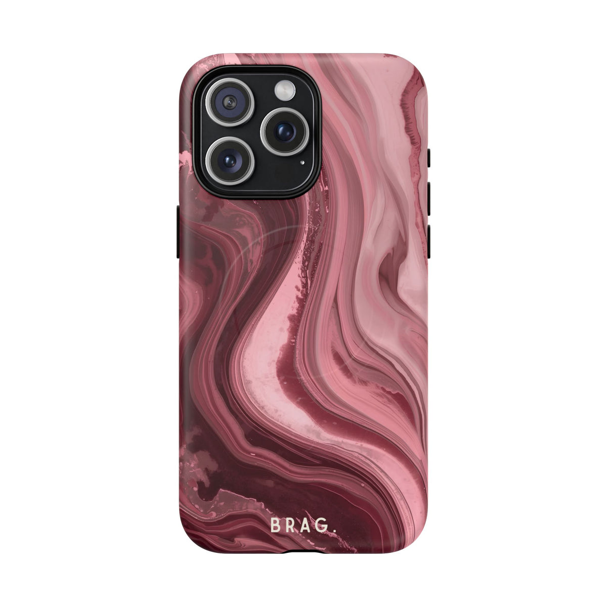 Cherry Smoke MagSafe Tough Phone Case — Magnetic Protective Cover