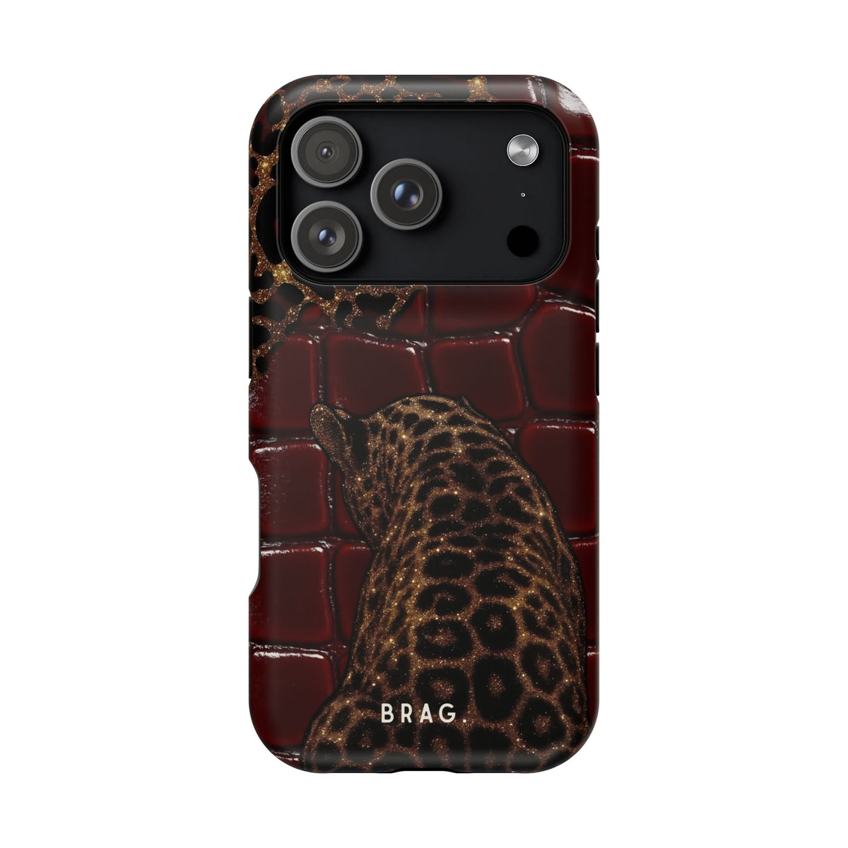 Leopard Lounge Magnetic Impact-Resistant Phone Case