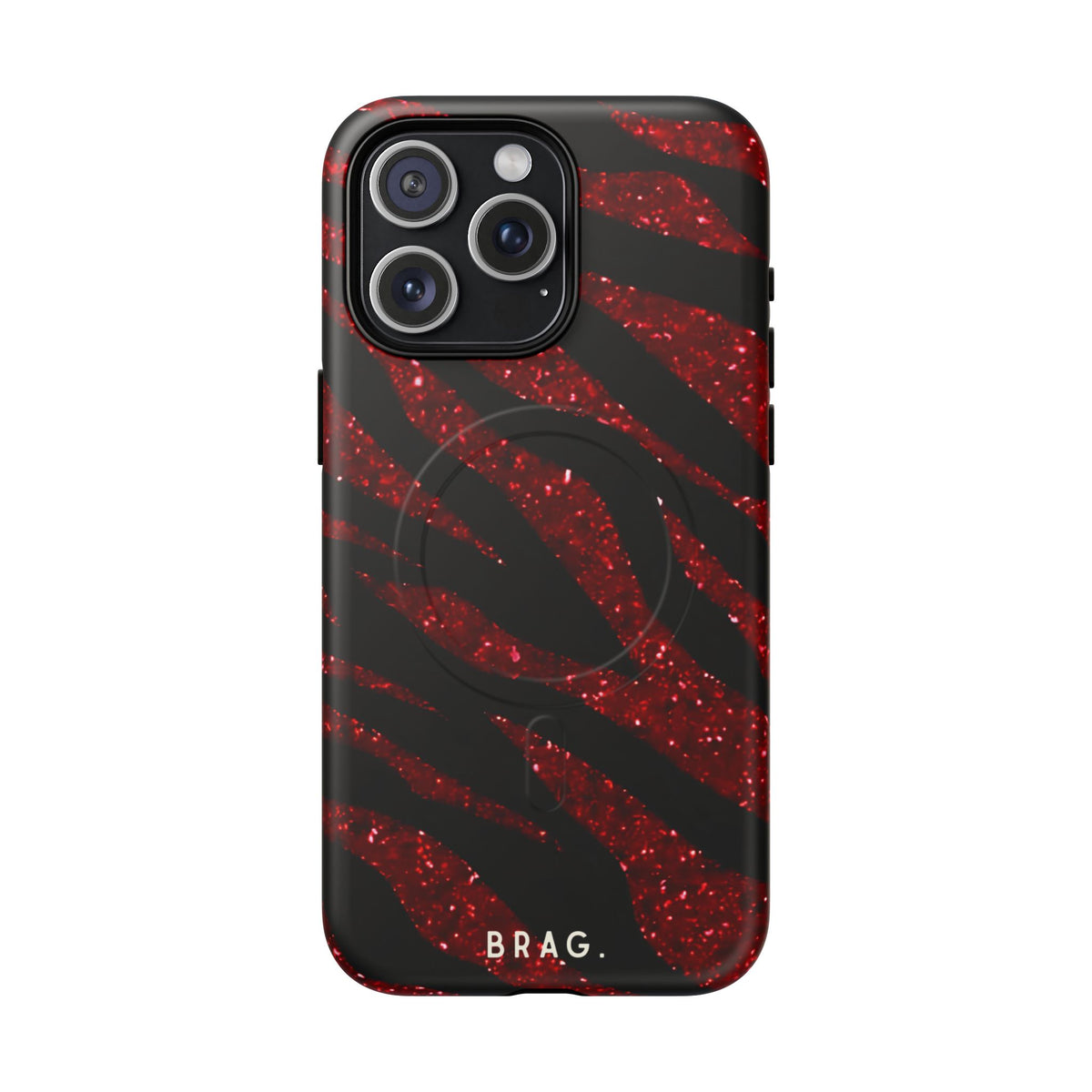 Red Tiger MagSafe Tough Phone Case — Magnetic Protective Cover