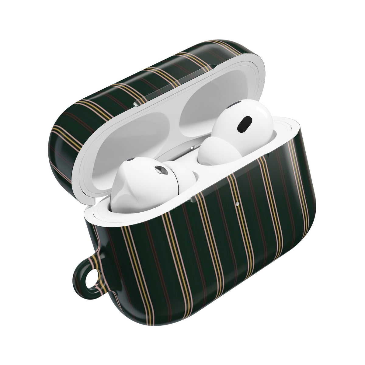 Vintage Pinstripe AirPod Case – Slim Protective Charging Case