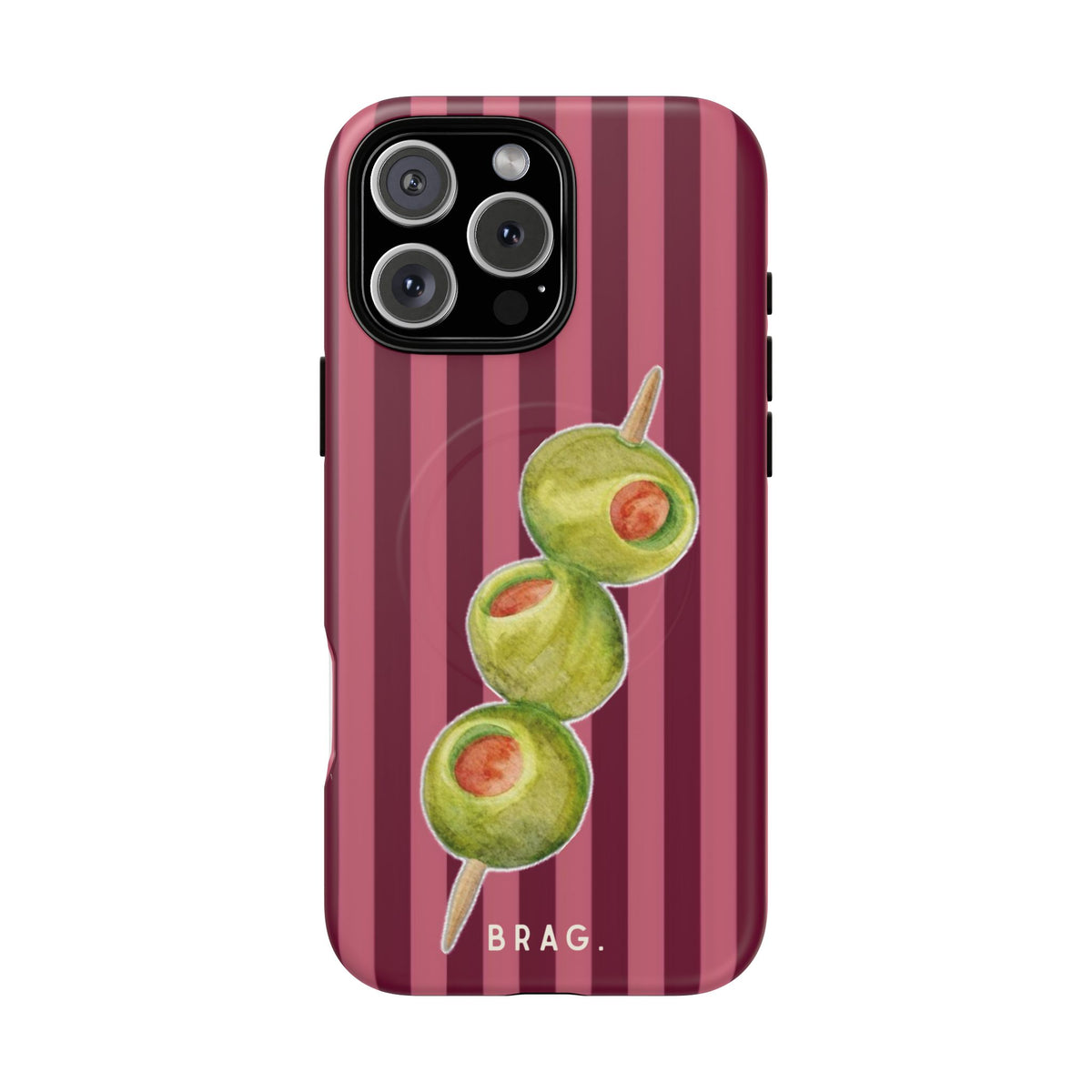 Olive Hour MagSafe Tough Phone Case — Magnetic Protective Cover
