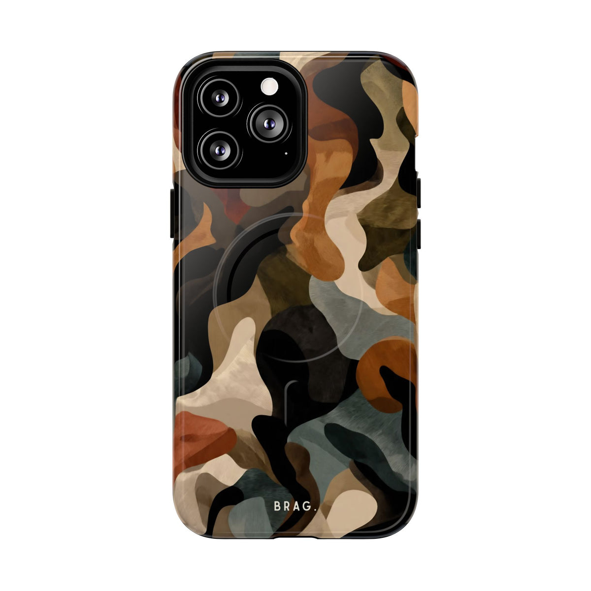 Desert Camo MagSafe Tough Phone Case — Magnetic Protective Cover