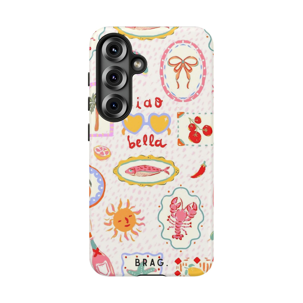 Ciao Bella Tough Phone Case – Shockproof Protective iPhone Cover
