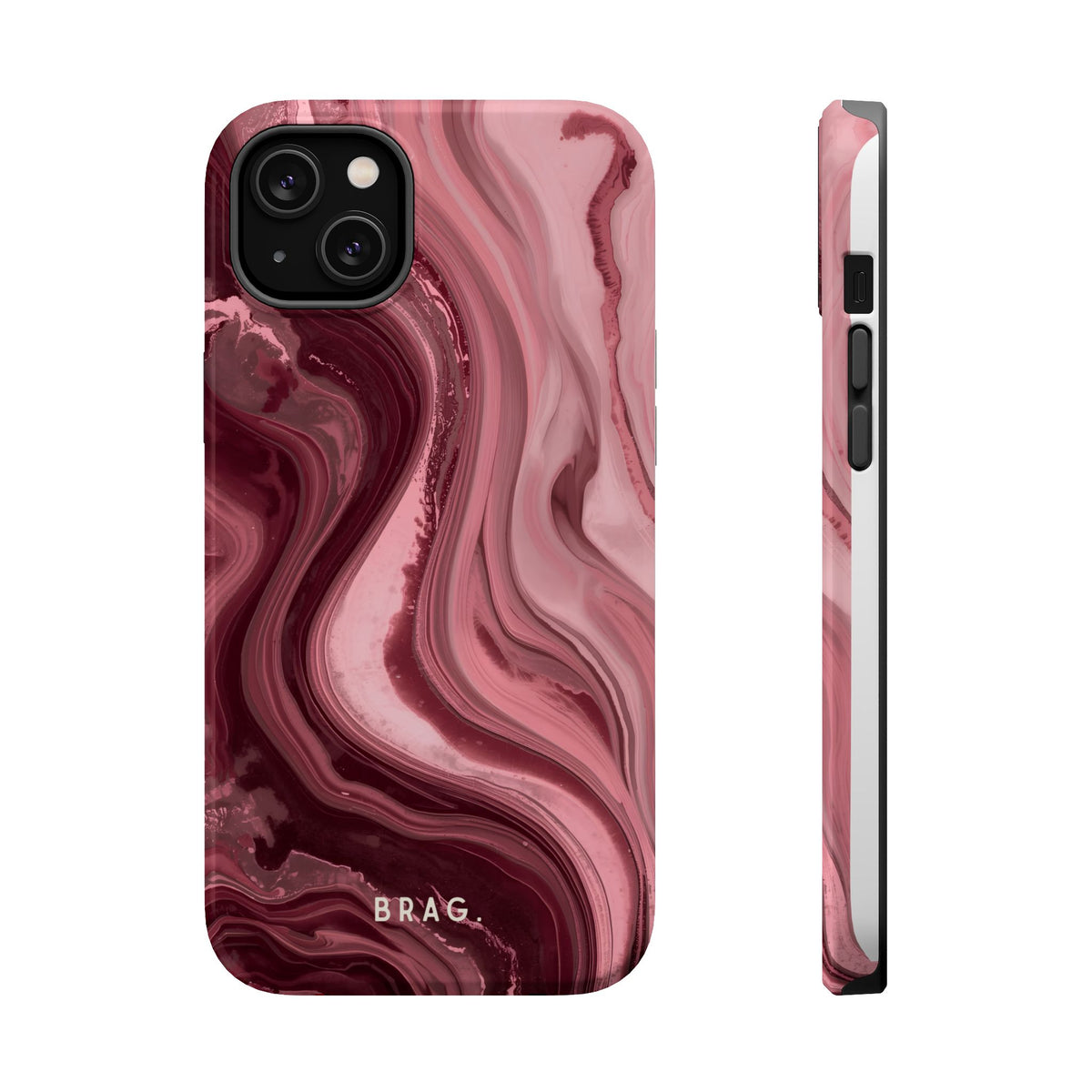 Cherry Smoke Magnetic Impact-Resistant Phone Case