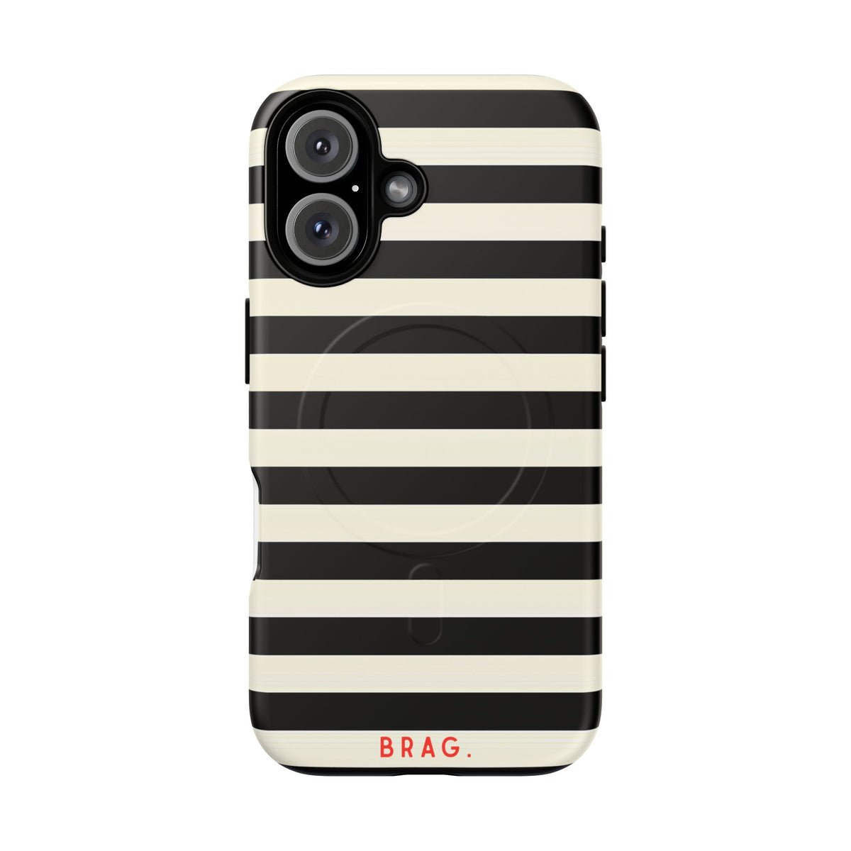 High Black MagSafe Tough Phone Case — Magnetic Protective Cover