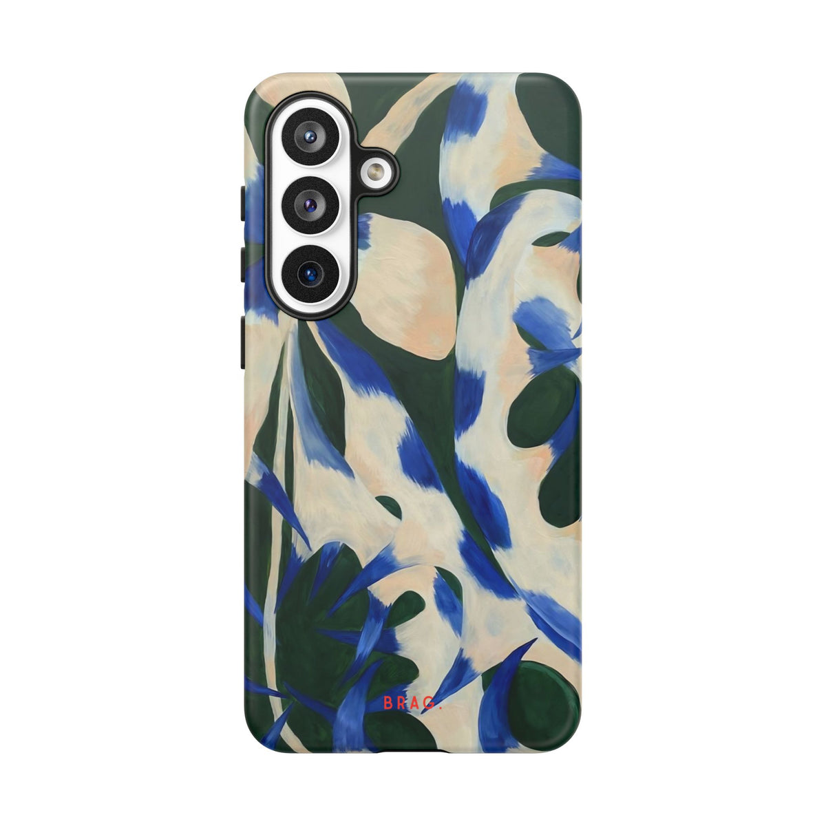 Blue Garden Tough Phone Case – Shockproof Protective iPhone Cover