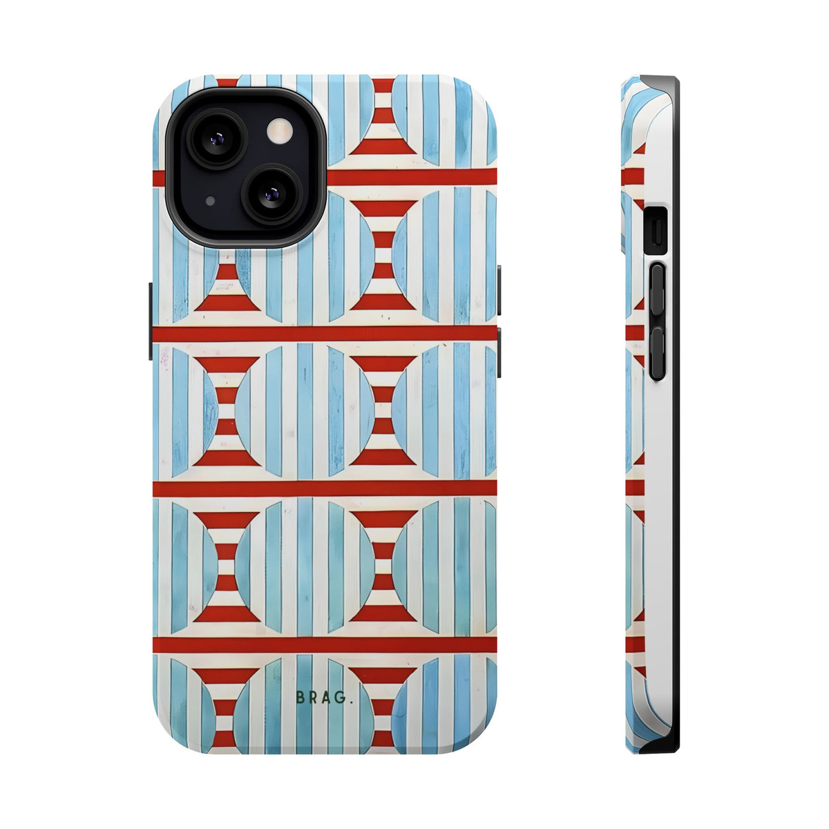 Riviera Stripe Magnetic Impact-Resistant Phone Case