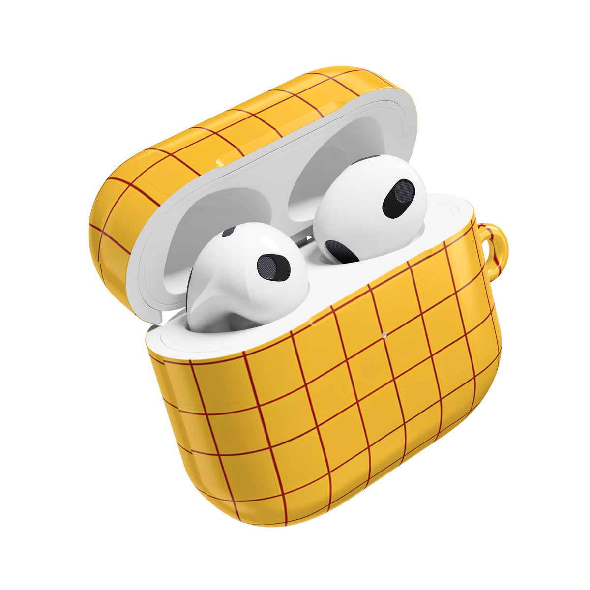 Cheese Grid AirPod Case – Slim Protective Charging Case