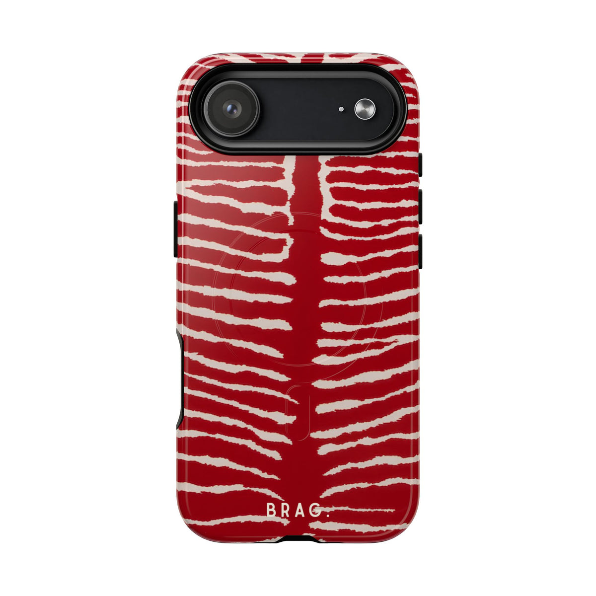 Striped Heat MagSafe Tough Phone Case — Magnetic Protective Cover