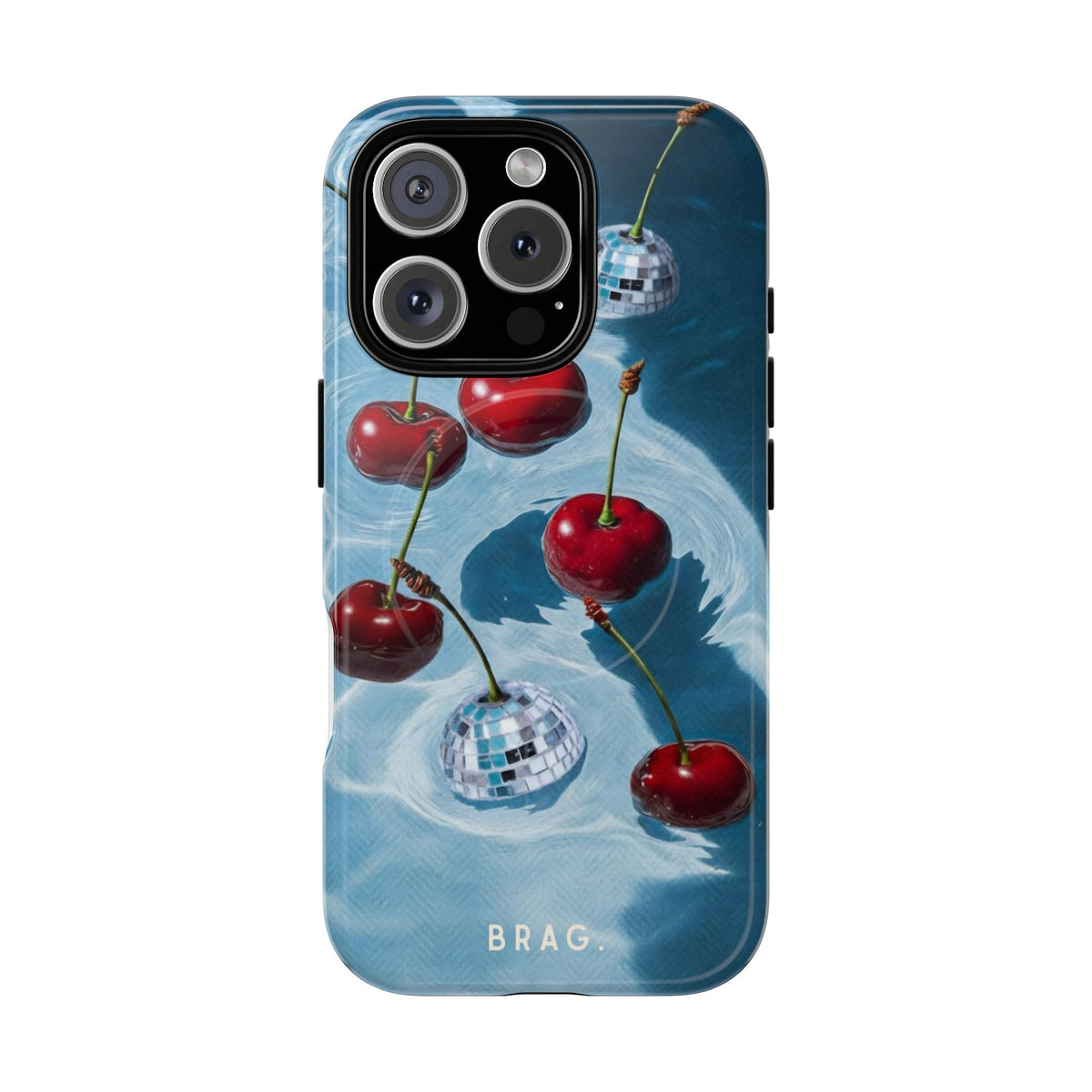 Cherry Ice MagSafe Tough Phone Case — Magnetic Protective Cover