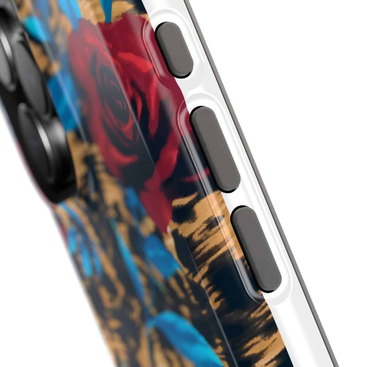 Wild Rose Magnetic Impact-Resistant Phone Case