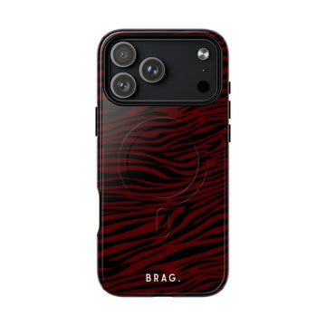 Red Hot MagSafe Tough Phone Case — Magnetic Protective Cover