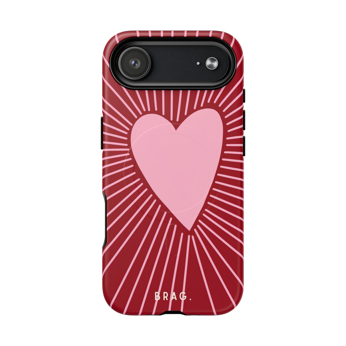Heart Rush MagSafe Tough Phone Case — Magnetic Protective Cover