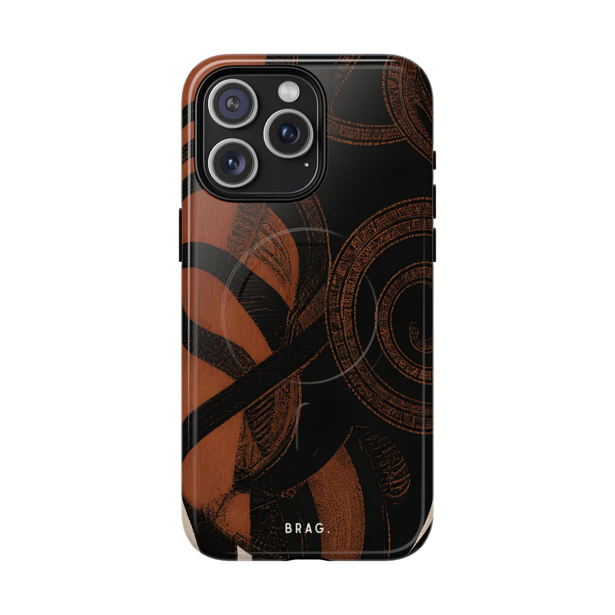 Mighnight Spiral MagSafe Tough Phone Case — Magnetic Protective Cover