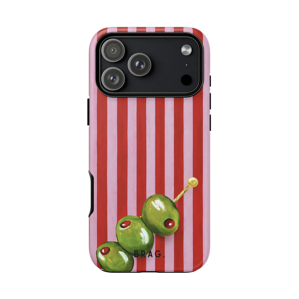 Olive Affair Tough Phone Case – Shockproof Protective iPhone Cover