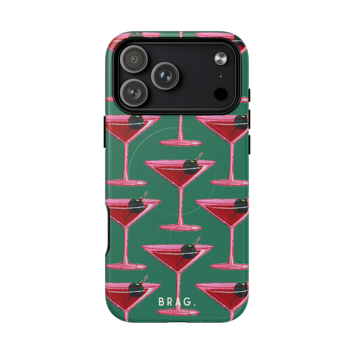 Pink Martini MagSafe Tough Phone Case — Magnetic Protective Cover