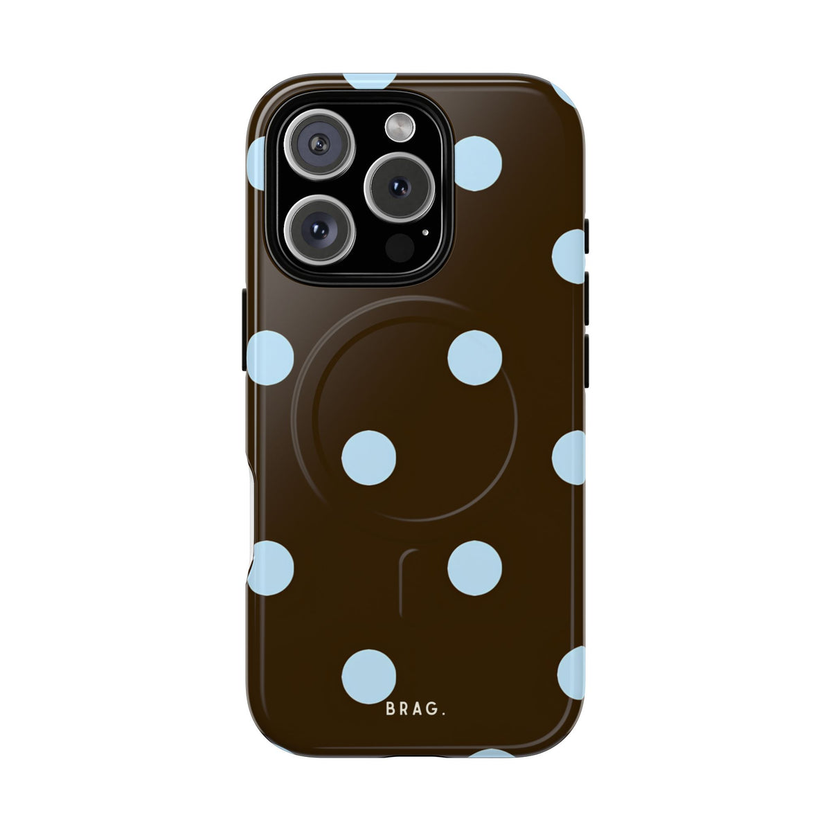 Scattered Dots MagSafe Tough Phone Case — Magnetic Protective Cover