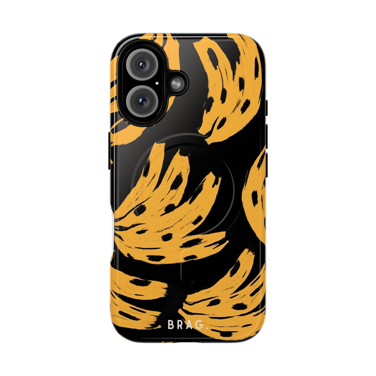 Banana Split MagSafe Tough Phone Case — Magnetic Protective Cover