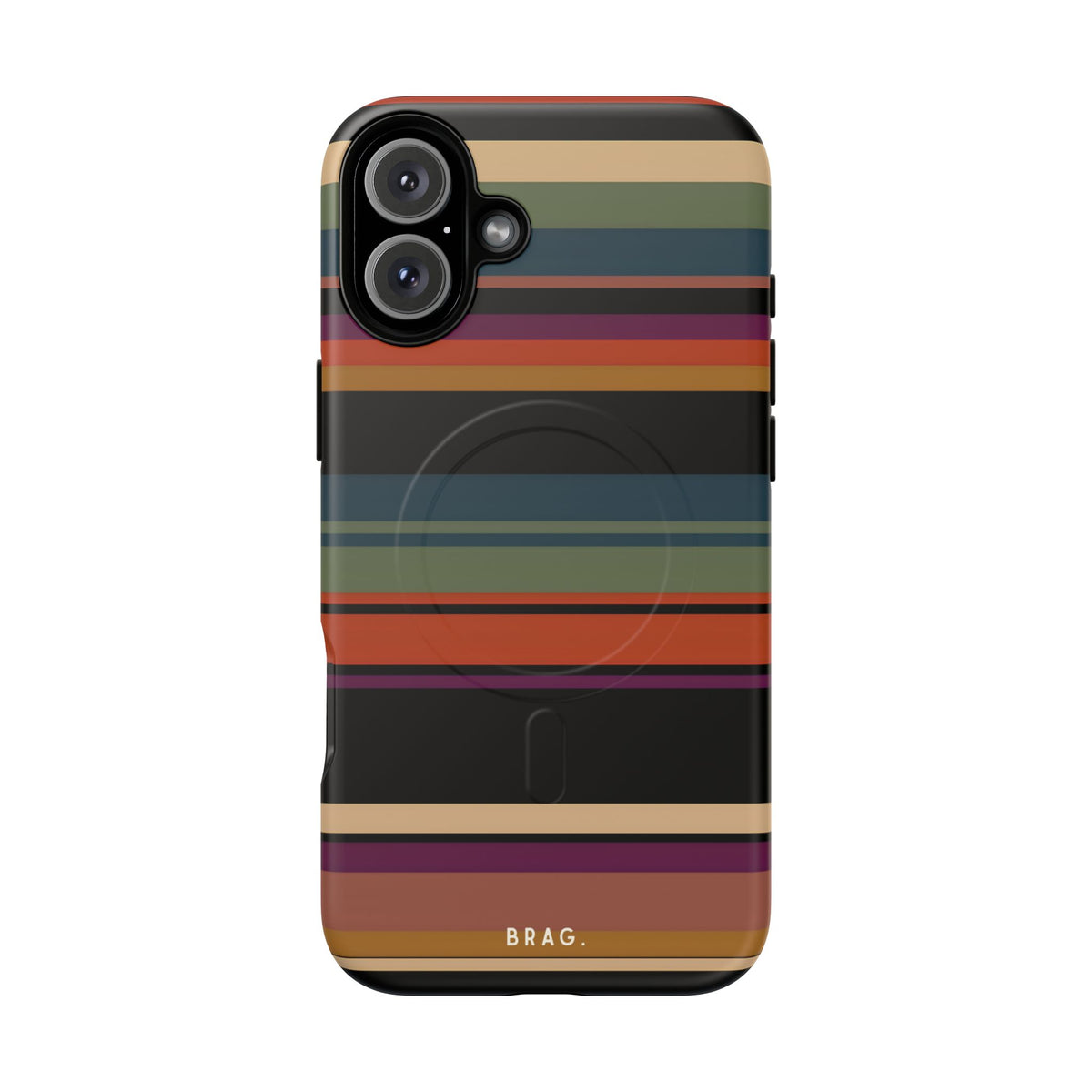 Market Stripe MagSafe Tough Phone Case — Magnetic Protective Cover
