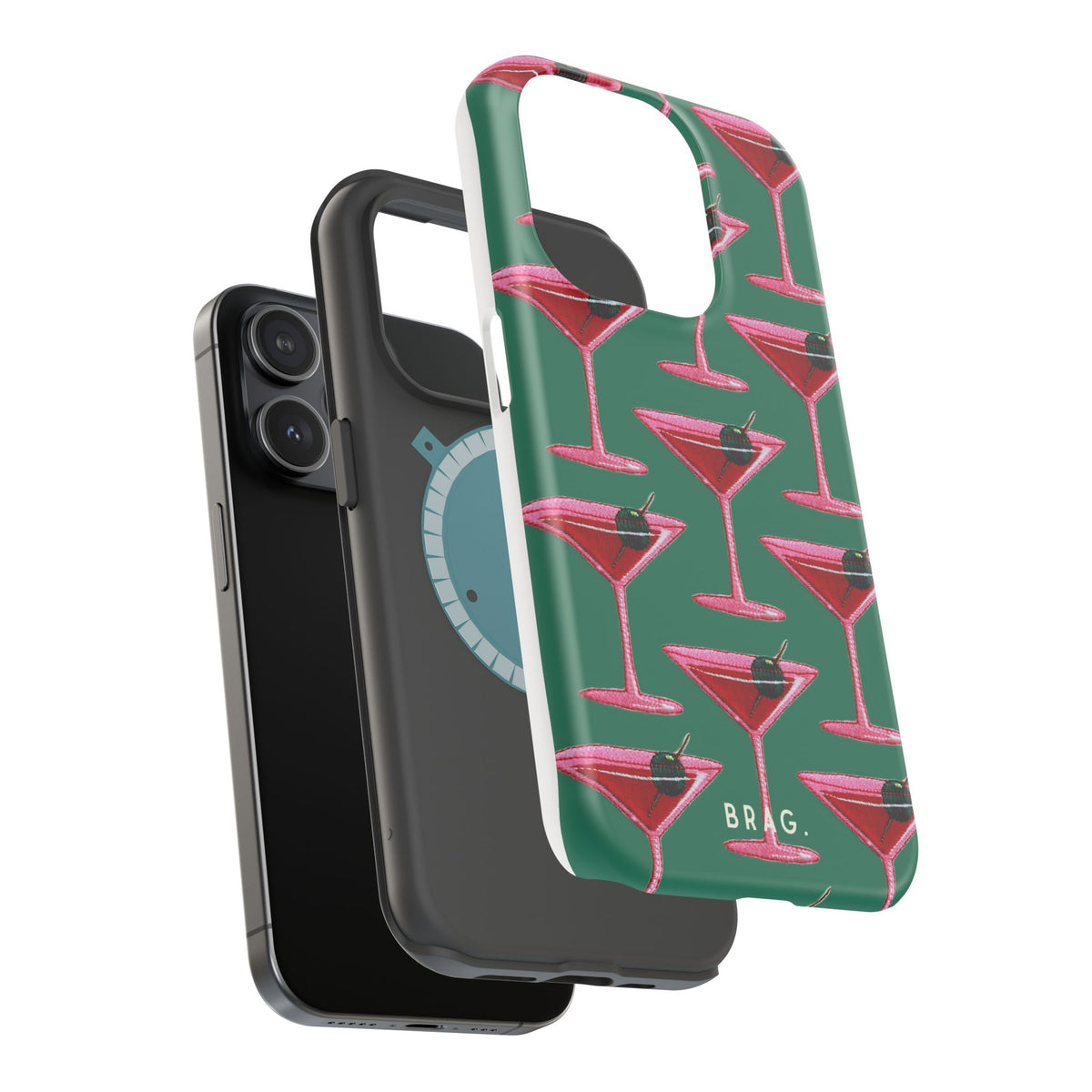 Pink Martini Magnetic Impact-Resistant Phone Case