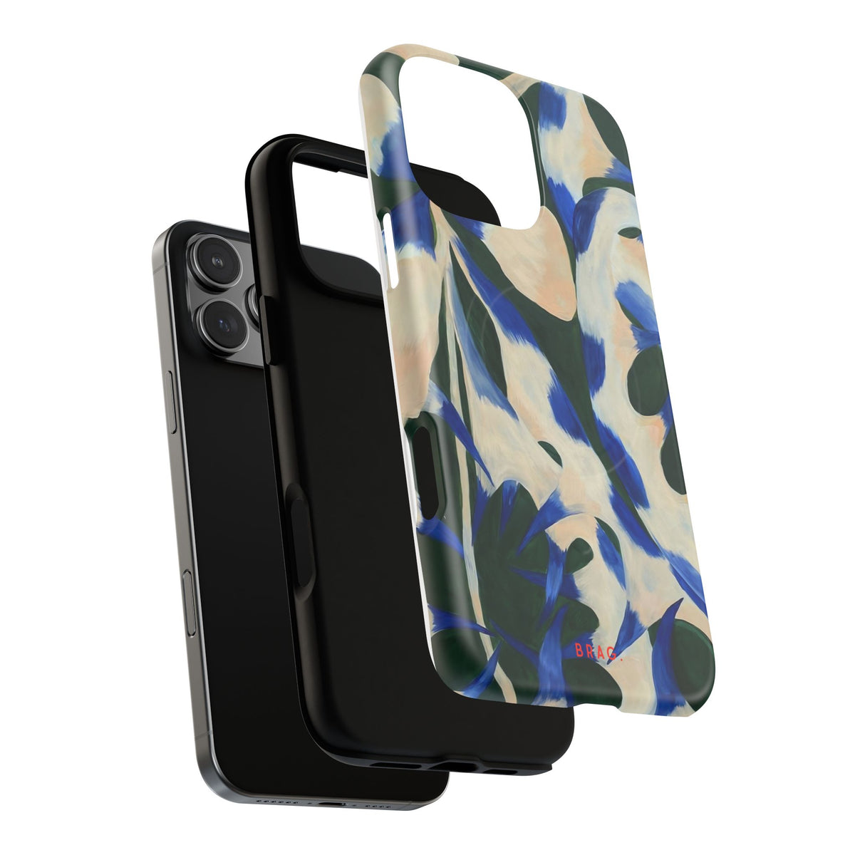 Blue Garden MagSafe Tough Phone Case — Magnetic Protective Cover