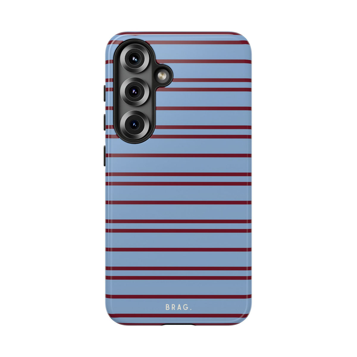 Nautical Stripe Tough Phone Case – Shockproof Protective iPhone Cover