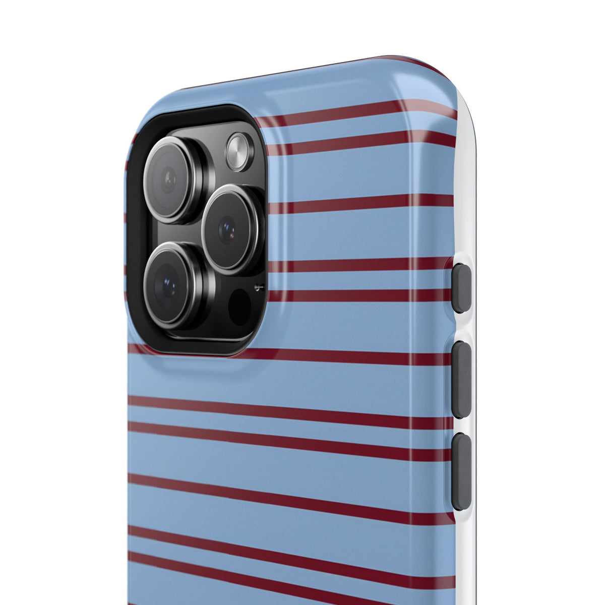 Nautical Stripe Magnetic Impact-Resistant Phone Case
