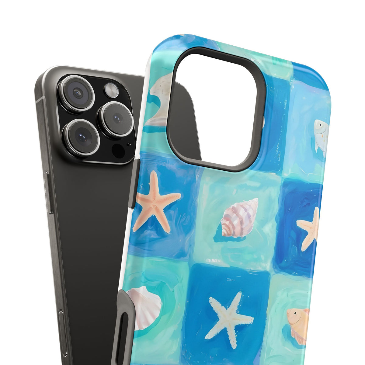 Saltwater Tiles Magnetic Impact-Resistant Phone Case