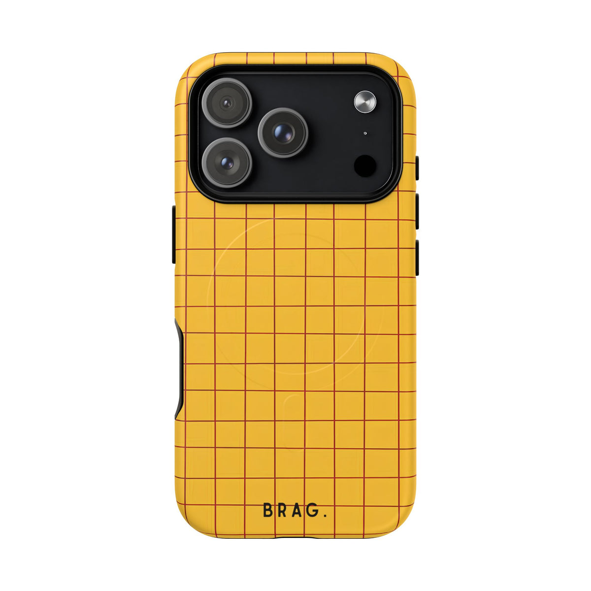 Cheese Grid MagSafe Tough Phone Case — Magnetic Protective Cover