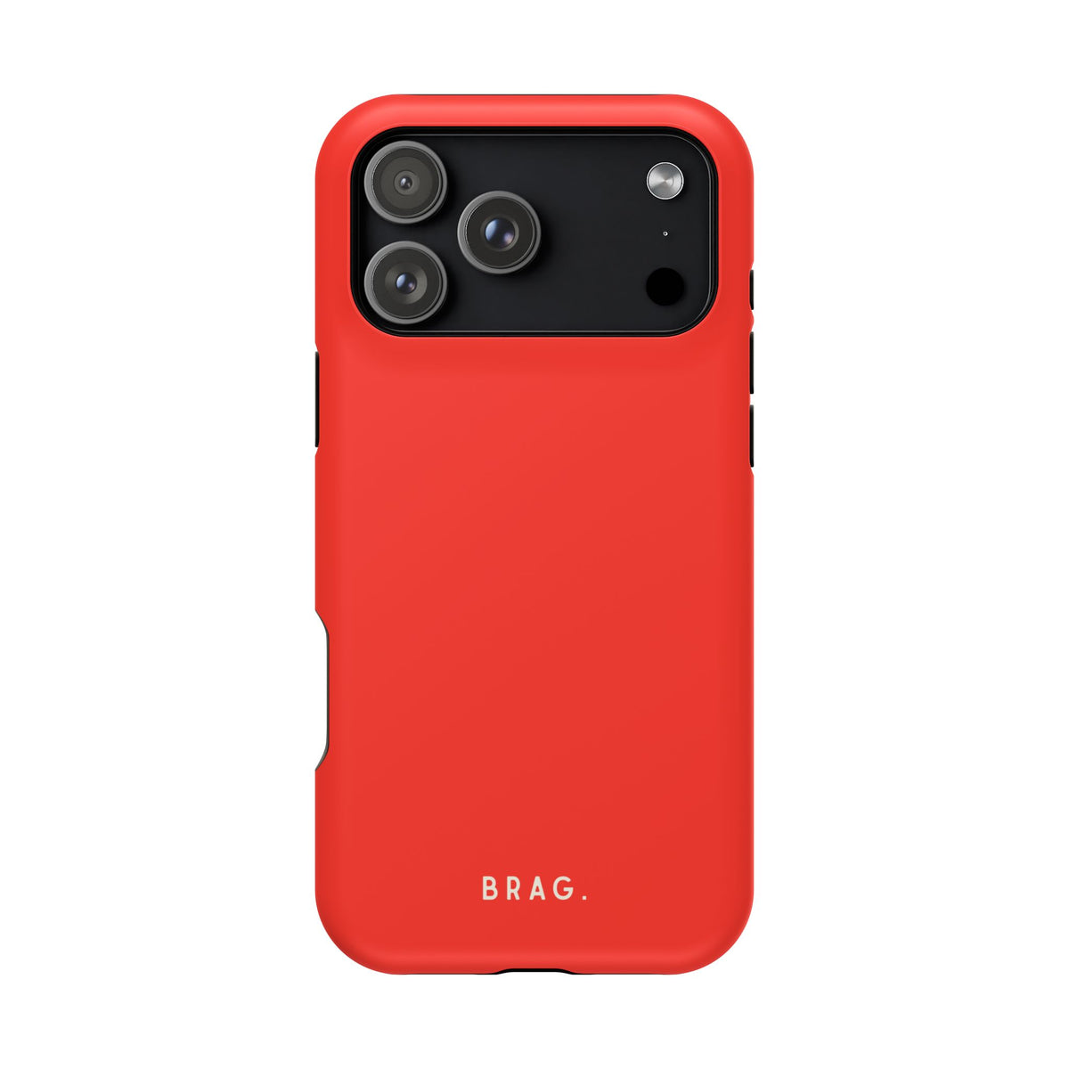 Brag Red Magnetic Impact-Resistant Phone Case