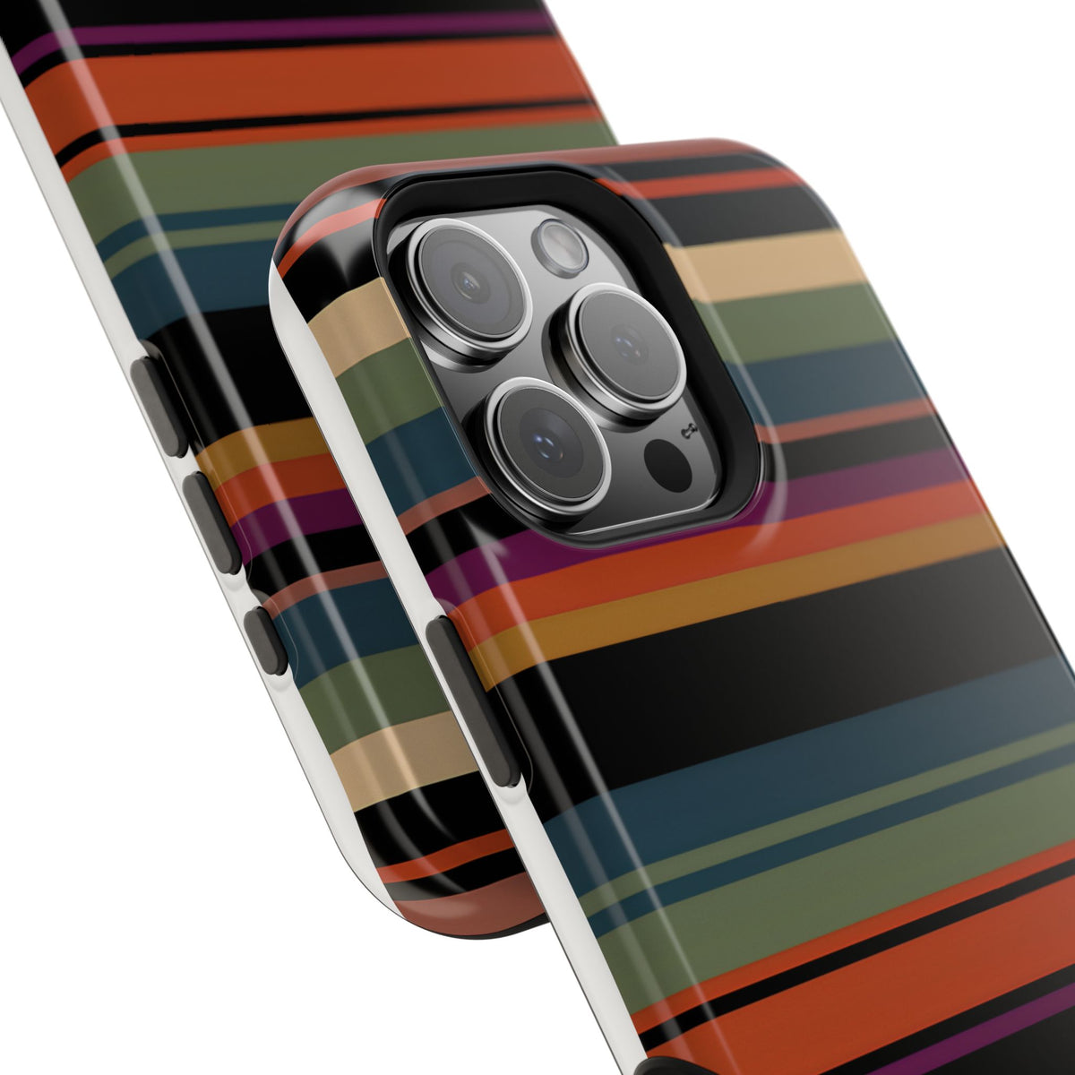 Market Stripe Magnetic Impact-Resistant Phone Case