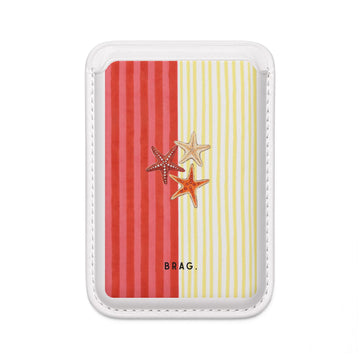 Sandy Shore MagSafe Vegan Wallet — Slim Phone Card Holder