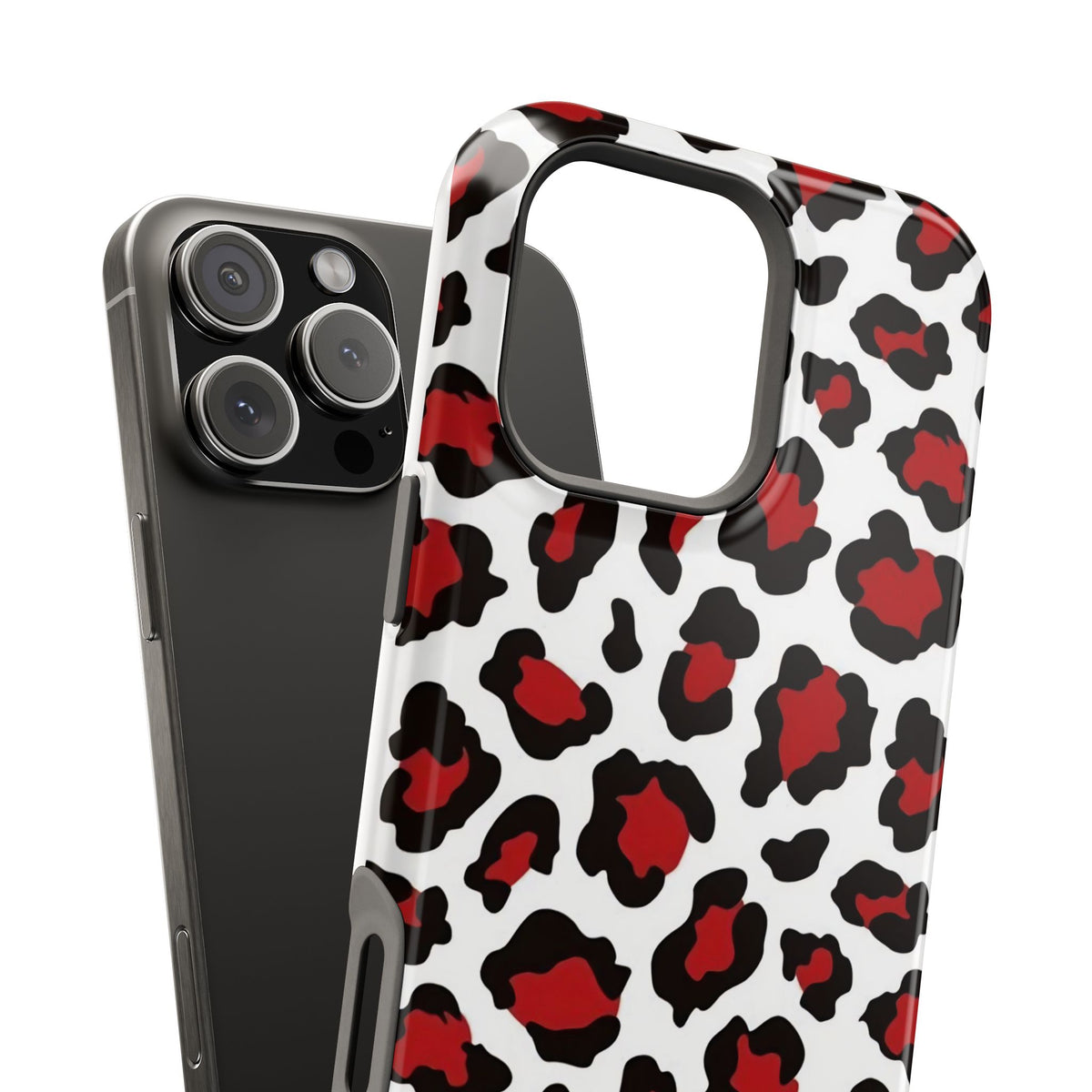 Leopard Kiss Magnetic Impact-Resistant Phone Case