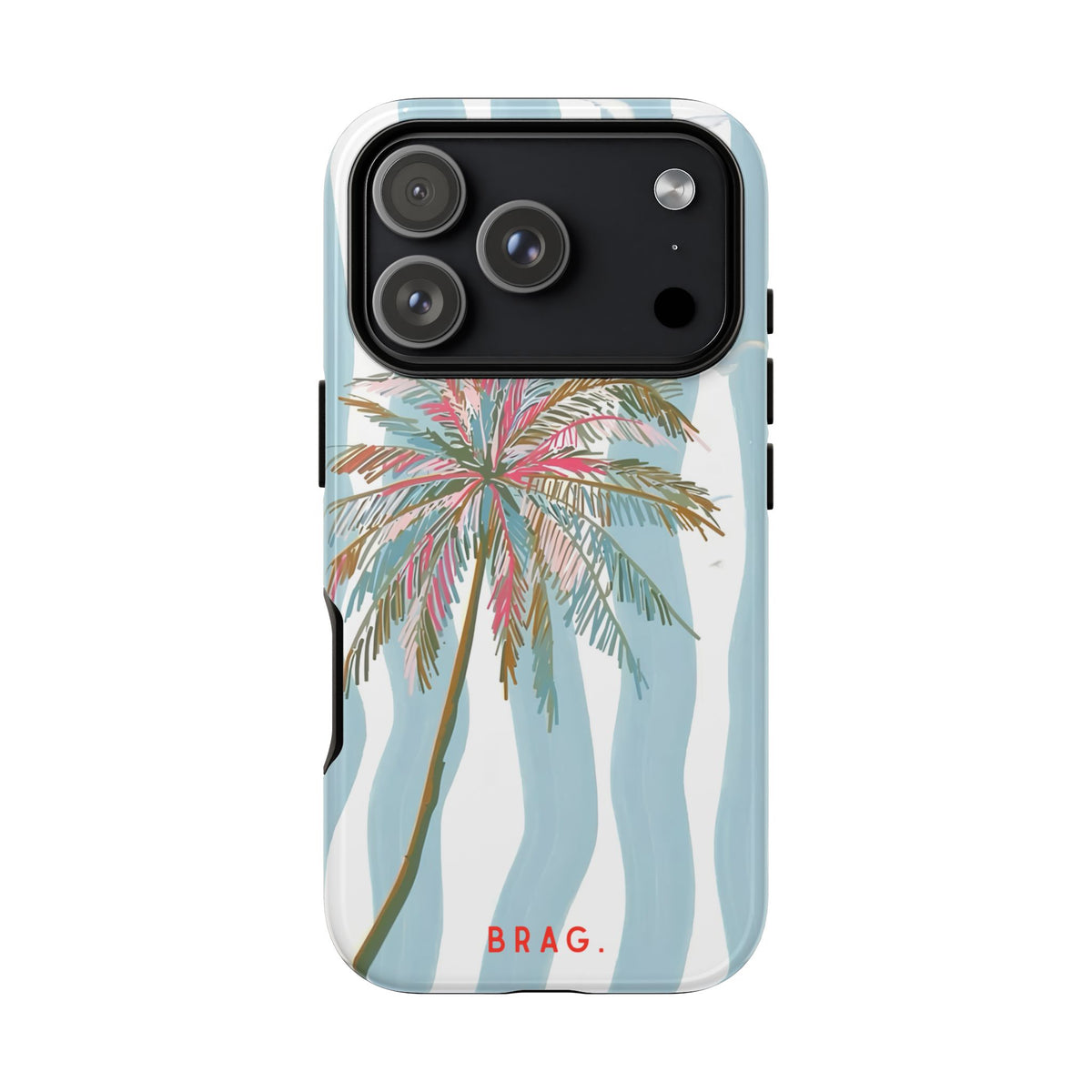 Palm Breeze Tough Phone Case – Shockproof Protective iPhone Cover